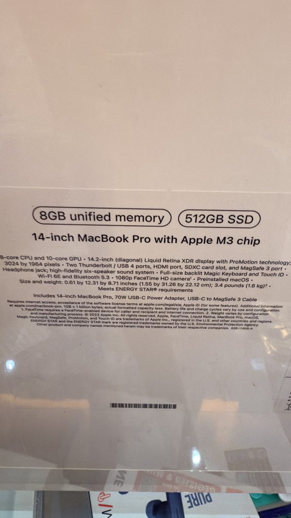 Apple MacBook Pro 14inch M3 chip - Image 3