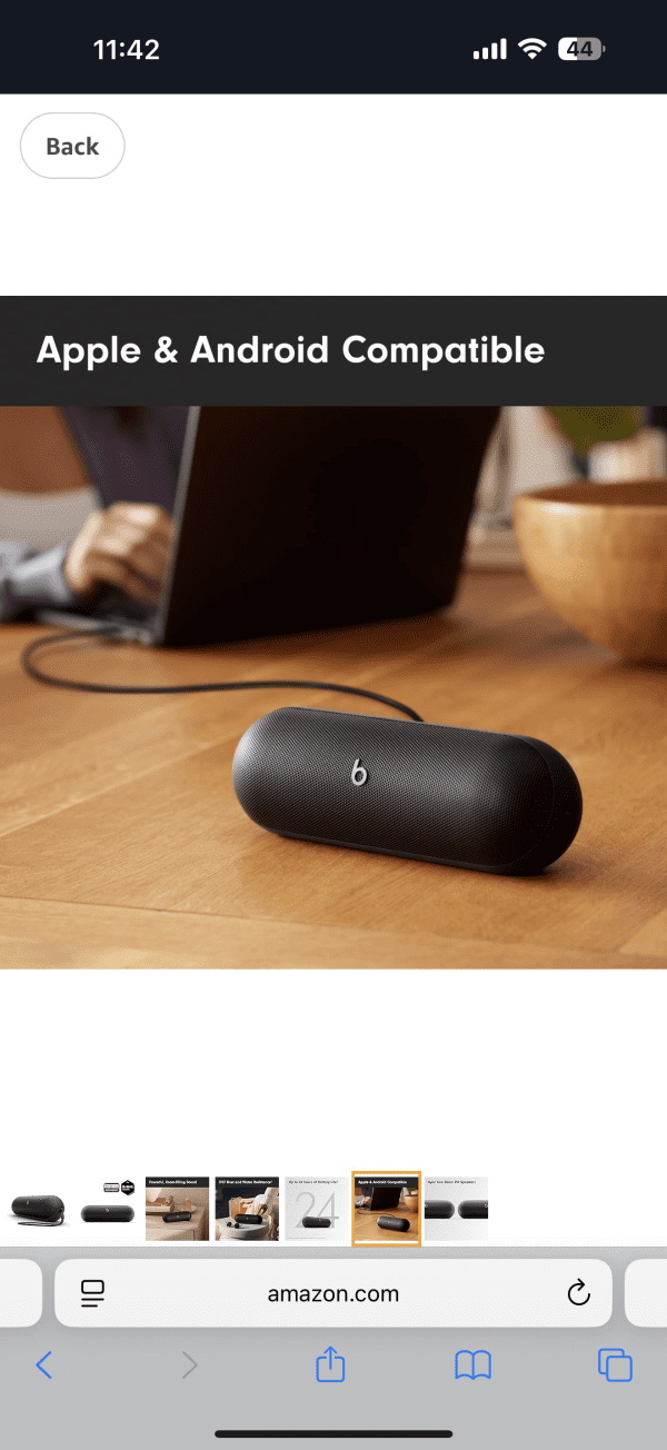 Apple Beats Pill - Portable Bluetooth Speaker - Image 6